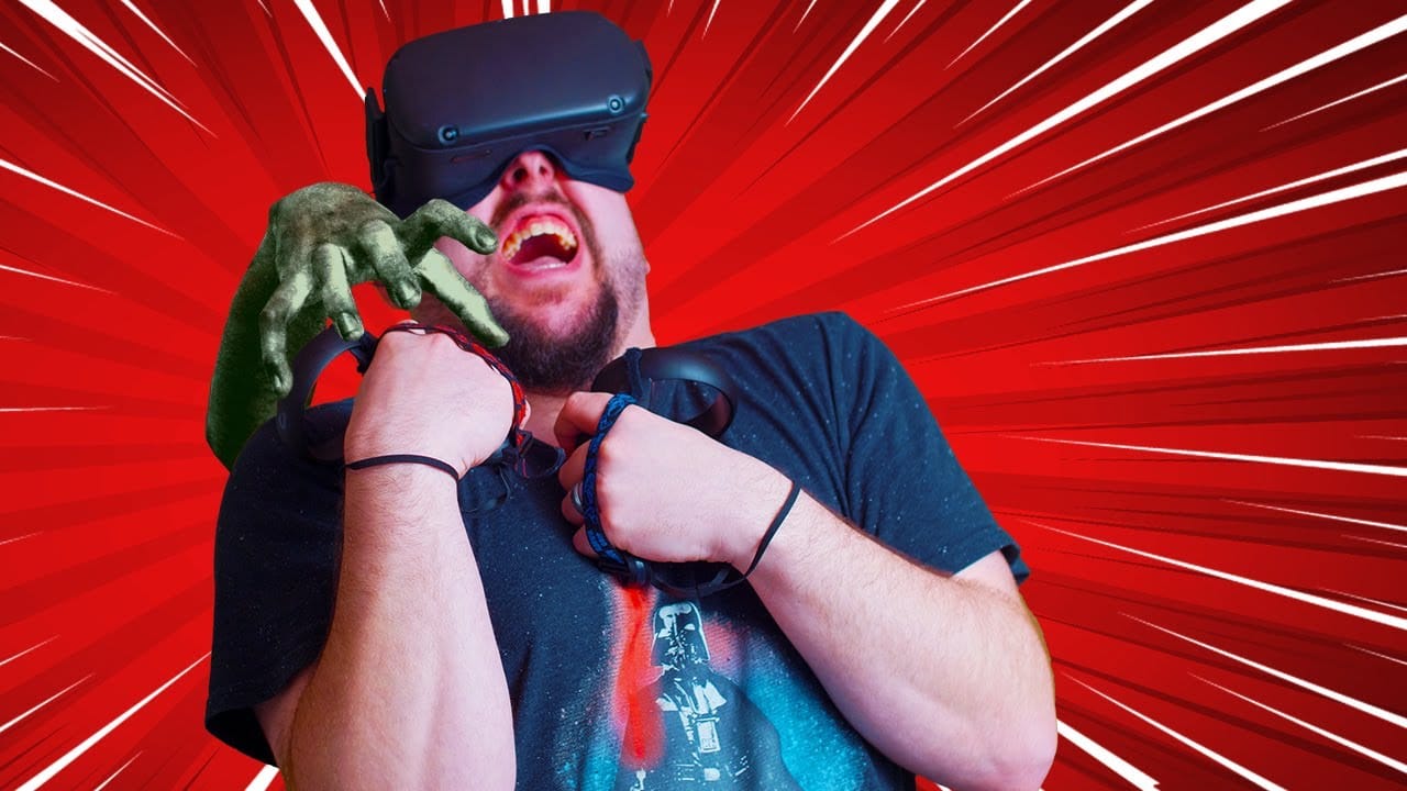 I Felt A zombie Bite in VR on the Oculus Quest with this VR Haptic Vest