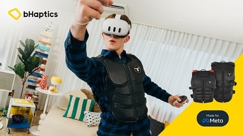 XR 촉각 디바이스 기업 ‘비햅틱스’, 메타와 손잡고 새로운 도약 준비