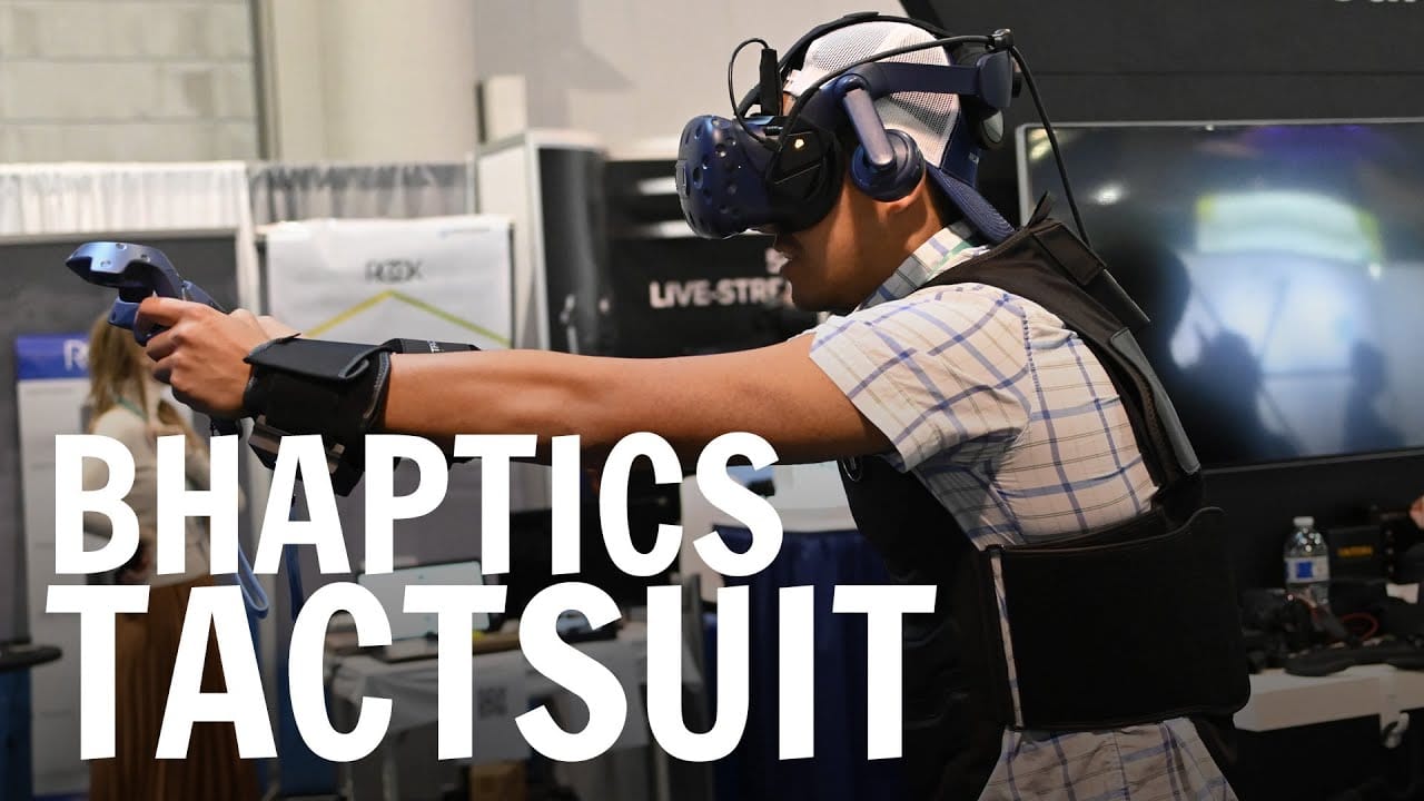 TactSuit: ecco il corpetto per la REALTA' AUMENTATA. Come funziona?