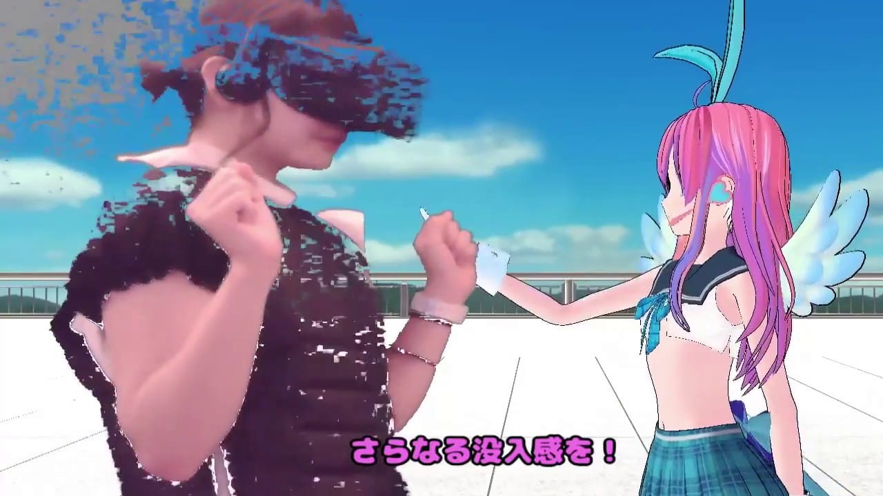 自分で作った美少女にツンツンされる未来が来た 伝説の「つんつんVR」がSteamに8/1登場