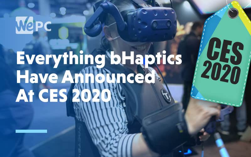bHaptics Showcased the TactSuit at CES 2020
