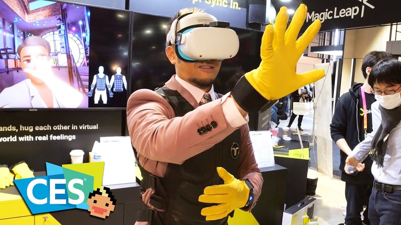 The Metaverse at CES 2023: Magic Leap 2, bHaptics TactGloves, HYPERVSN Holograms & More!